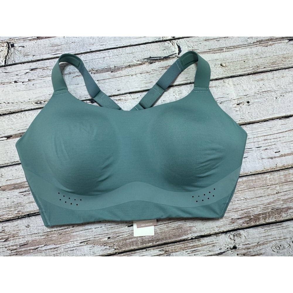 CALIA Women's Empower High Support Adjustable Sports Bra 40E Puya Green NWT